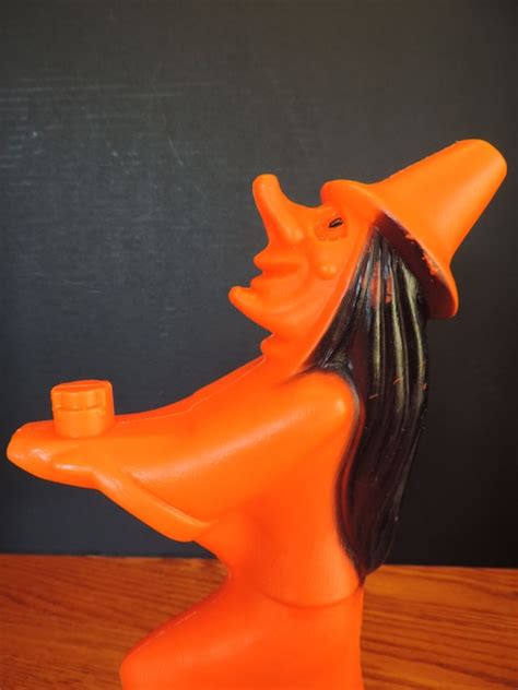 The Haunting Beauty of Antique Witch Blow Mold Collectibles
